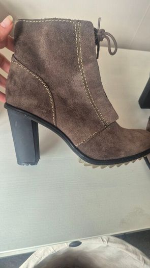 clarks brown suede ankle