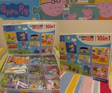 Peppa Pig Bumper box of 10 jigsaw Puzzles