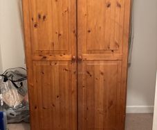 Ducal double wardrobe - pine