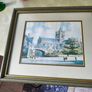 Lovely christ church dublin framed larger print by colin gibson 40 x 48 cm. frame Image 2