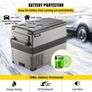 Portable Small Car Freezer 45L Mini Car Freezer Refrigerator 45W Car Fridge Cooler 12V Fridge Freezer AC/DC Portable Freezer Portable Vehicle Car Fridge For Home and Outdoor Use Image 6