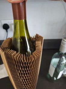 Cardboard bottle protectors