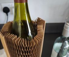 Cardboard bottle protectors