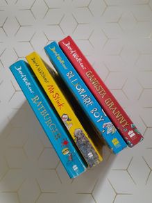 David Walliams books, Gangsta grannie, Billionaire boy, Mr Stink, Ratburger