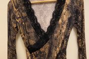 Animal Print Women's top, size S/M