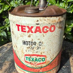 Vintage Texaco 5Gallon Oil Can