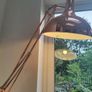 Copper standing floor lamp Image 3