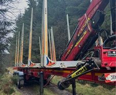 Dennison timber trailer