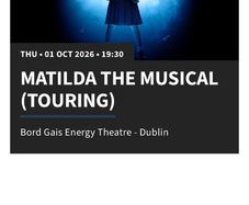 Matilda the Musical Touring