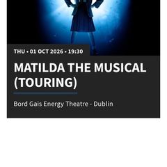 Matilda the Musical Touring