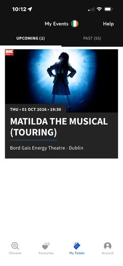 Matilda the Musical Touring