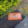 Wood sculpted tea tray postage possible Image 2