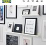 Ikea shelfs and photo frames Image 2