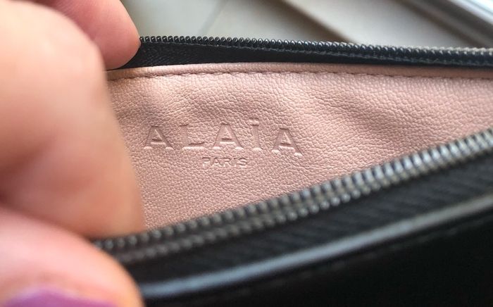Alaia black pouch