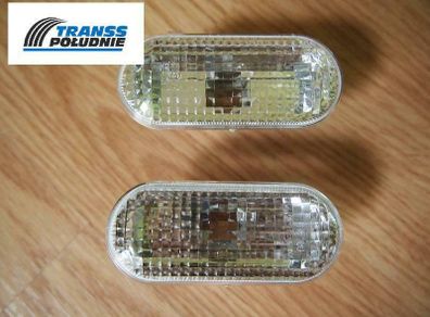 White Side Light Repeater Indicators Ford Focus Fusion C-max Fiesta Oe: 1336185