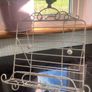 ceramic jars with wooden lids & metal cookbook stand bundle Image 5