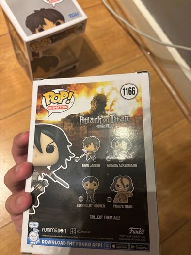 attack on titan funkos