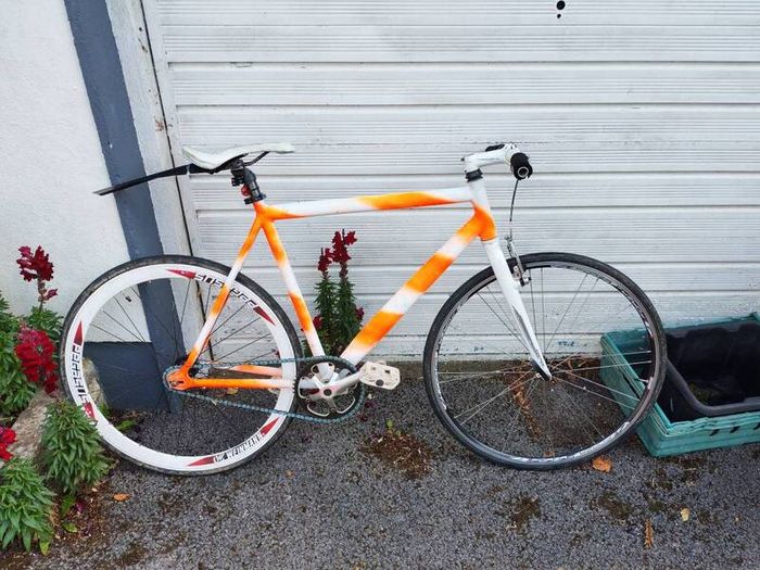 Fixie single speed bike