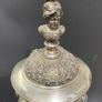 W.M.F. William Egan & Sons, 1896 Queenstown Regatta, Spectacular Silver Plate Lidded Trophy Image 3
