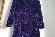 Zara Sparkly Sequin Dress Size Large