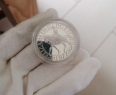 1977 UK Silver Proof Crown Coin