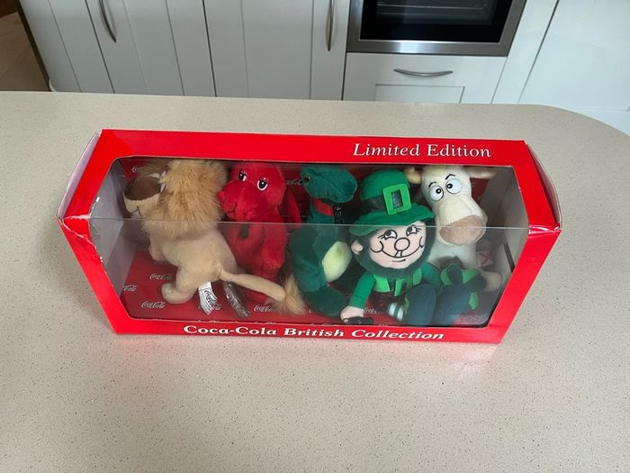 Coca Cola British Teddy Bears Collection