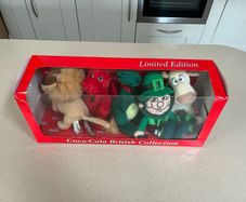 Coca Cola British Teddy Bears Collection