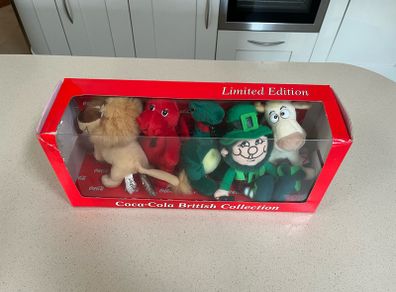 Coca Cola British Teddy Bears Collection