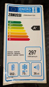 Built in fridge-freezer Zanussi