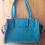 Erin Felt Wool Hand Bag NEW Image 2