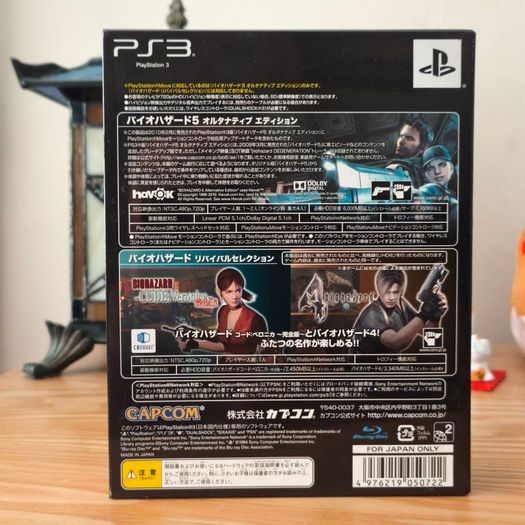 Biohazard Twin Pack PS3 Resident Evil Japan.