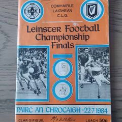 Vintage Dublin v Meath Football Programme