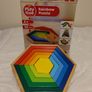 Playtive Wooden Rainbow Puzzle New In Box Image 2