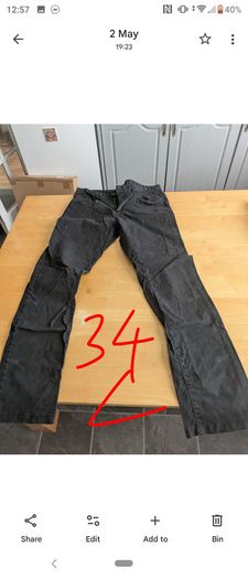 Large selection of men's trousers for sale,various sizes,some tagged