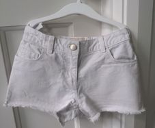 NEXT  cream girls jean shorts