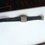 Vintage 1980s Dilma Quartz Dress Watch. Classic Geometric Tank Style Image 3