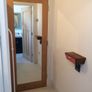 Deanta Oak Shaker Door Mirror 1 side Image 3
