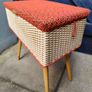 Vintage Sewing basket on legs Image 3