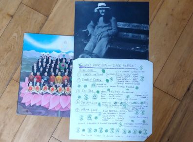 Lp.George Harrison"Dark Horse"Original EMI Records P-1974.Excellen cond.