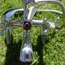 Chrome Bath Shower Mixer Tap Pillar Mounted Image 8