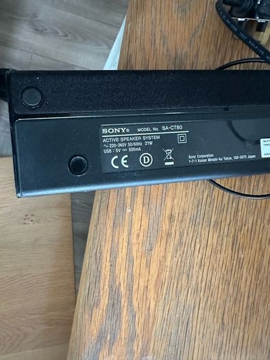 Sony HT-CT80 Soundbar + Subwoofer (NFC, Bluetooth, Great Sound)