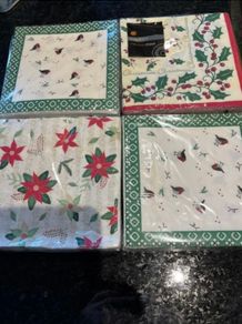 4 Packs Christmas Napkins