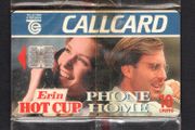 1995 Ireland 10 Unit Erin Hot Cup soups range (Gemplus GEM1) Call Card Mint in packaging. Telecom Eireann card number 1106.
