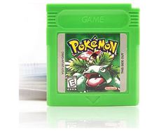 GBC Green Pokemon 16-bit Game Video Game Cartridge Console Card
