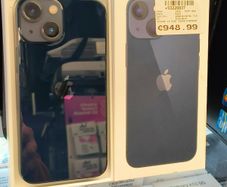 Apple iPhone 13 mini 256GB - Factory Unlocked Not Refurbished Midnight (Battery: 76%)