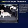Boot Liner Bumper Protector For Cars SS4612 - Universal Fit Heavy Duty Wipe Clean Tear Proof Image 3