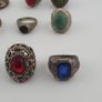 15 Vintage Rings Mixed Lot  Antique Brass Collectible Jewelry Image 4