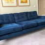 Content by Conran Navy Velvet Sofa Suite Image 5