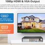 SANNCE 8CH 1080N DVR CCTV System 4pcs 1080P Dome Security Cameras IR Indoor Waterproof Outdoor Video Surveillance CCTV Kit Image 8