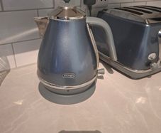 Delonghi metallic kettle